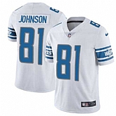 Nike Detroit Lions #81 Calvin Johnson White NFL Vapor Untouchable Limited Jersey,baseball caps,new era cap wholesale,wholesale hats